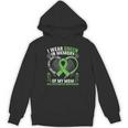 I Wear Green In Memory Of My Mom Bile Duct Cancer Awareness Unisex Hoodie I Wear Green In Memory Of My Mom Bile Duct Cancer Awareness Unisex Hoodie