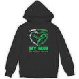 I Wear Kelly Green In My Memory Of My Mom Bile Duct Cancer Unisex Hoodie I Wear Kelly Green In My Memory Of My Mom Bile Duct Cancer Unisex Hoodie
