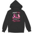 I Wear Pink In Memory Of My Cousin Breast Cancer Awareness Unisex Hoodie