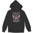 I Wear Pink In Memory Of My Mom Breast Cancer Unisex Hoodie