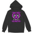 I Wear Purple In Memory Of My Big Brother Alzheimers Graphic Unisex Hoodie