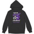 I Wear Purple In Memory Of My Husband Overdose Awareness Unisex Hoodie I Wear Purple In Memory Of My Husband Overdose Awareness Unisex Hoodie