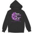 I Wear Purple In Memory Of My Mom Pancreatic Cancer Ribbon Unisex Hoodie I Wear Purple In Memory Of My Mom Pancreatic Cancer Ribbon Unisex Hoodie