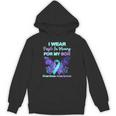 I Wear Purple In Memory For My Son Overdose Awareness Unisex Hoodie I Wear Purple In Memory For My Son Overdose Awareness Unisex Hoodie