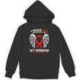 I Wear Red In Memory Of My Husband Heart Disease Awareness Unisex Hoodie I Wear Red In Memory Of My Husband Heart Disease Awareness Unisex Hoodie