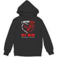 I Wear Red In My Memory Of My Mom Heart Disease Awareness Unisex Hoodie I Wear Red In My Memory Of My Mom Heart Disease Awareness Unisex Hoodie
