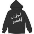 Wicked Smaht Boston Accent Graduation Unisex Hoodie