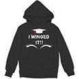 I Winged It Cosmetology Graduation Unisex Hoodie