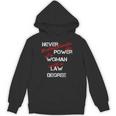 Woman Law Degree Graduation Diploma Party Unisex Hoodie