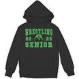 Wrestling Senior Night Wrestling Senior 2025 Graduation 32 Unisex Hoodie