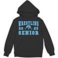 Wrestling Senior Night Wrestling Senior 2025 Graduation 38 Unisex Hoodie