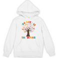 100 Days In The Books Reading Teacher 100th Day Of School Premium Unisex Hoodie