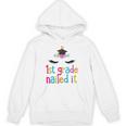1st Grade Nailed ItShirt Unicorn Graduation Class Of 2018 Unisex Hoodie