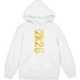 2K26 Class Of 2026 Graduation College Senior Back To School Premium Tri-Blend Unisex Hoodie