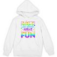 80's Girls Just Wanna Have Fun Nostalgia 1980s Style Premium Tri-Blend Unisex Hoodie