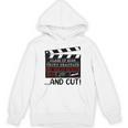 8th Grade Graduation 2026 Graduate Clapperboard Unisex Hoodie