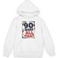 The 90s Were All That – Retro 1990s Nostalgia Tee Premium Tri-Blend Unisex Hoodie