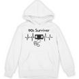 90s Survivor Retro Nostalgia Vintage Throwback Unisex Hoodie