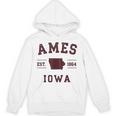 Ames Iowa Est 1864 Nostalgia Unisex Hoodie