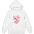 Axolovert Axolotl Humor Salamander Introvert Unisex Hoodie