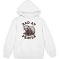 Bad At People Ferret Introvert Saying Slogan Tee Unisex Hoodie Bad At People Ferret Introvert Saying Slogan Tee Unisex Hoodie