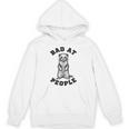 Bad At People Ferret Introvert Saying Slogan Unisex Hoodie Bad At People Ferret Introvert Saying Slogan Unisex Hoodie