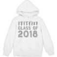 Blue & Grey Class Of 2018 Senior GraduationShirt Unisex Hoodie