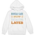 Bonsai Care Now Minimal Socializing Introvert Vintage Unisex Hoodie
