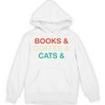 Books Coffee Cats Social Justice Unisex Hoodie