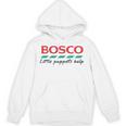 Bosco Little Puppets Help Irish Nostalgia Retro 80s Premium Tri-Blend Unisex Hoodie