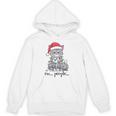 Cat Ew People Adult Humor Introvert Anti-Social Unisex Hoodie