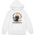 Cat Shirt Introvert Sorry I Can’t Go I’m An Indoor Cat Unisex Hoodie