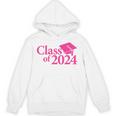 Class Of 2024 Pink For Girls And Women Graduation Unisex Hoodie