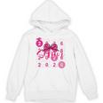 Class Of 2026 Senior Coquette Pink Bow Graduation Family Premium Tri-Blend Unisex Hoodie