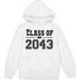 Class Of 2043 Grow With Me Graduation First Day Of School Unisex Hoodie