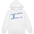 Colon Cancer Awareness Month Memory Loss Blue Ribbon Unisex Hoodie