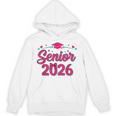 Coquette Pink Bow Senior 2026 Class Of Graduation Unisex Hoodie