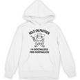 Cowboy Frog Overstimulated Western Meme Introverts Unisex Hoodie