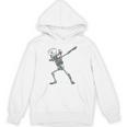 Dabbing Skeleton Nurse Halloween Graduation Unisex Hoodie