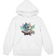 Easily Distracted By Dragon And Books Introvert Shirt Unisex Hoodie