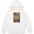 Elder Emo Floral Gothic Vintage Nostalgia Premium Tri-Blend Unisex Hoodie