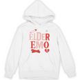 Elder Emo Retro Punk Typography Nostalgia Premium Tri-Blend Unisex Hoodie Elder Emo Retro Punk Typography Nostalgia Premium Tri-Blend Unisex Hoodie