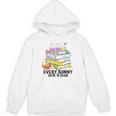 Every Bunny Loves To Read Easter Cute Reading Books Lover Unisex Hoodie