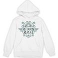Floral “Read Return Repeat” Book Lovers Readers Librarians Unisex Hoodie
