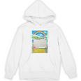 Frutiger Aero Aesthetic Rainbow Glitch Art Unisex Hoodie