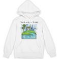 Future City Wind Power Frutiger Aero Y2K Style Ocean Unisex Hoodie