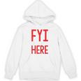 Fyi Introvert Here Raglan Baseball Tee Unisex Hoodie