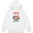 Give Me Coffee And Holiday Movies Introvert Christmas Unisex Hoodie Give Me Coffee And Holiday Movies Introvert Christmas Unisex Hoodie