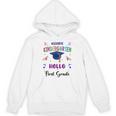 Goodbye Kindergarten Graduation Class 2025 1st Grade Kids Unisex Hoodie