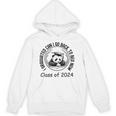 I Graduated Can I Go Back To Bed Now 2024 Graduation Panda Unisex Hoodie